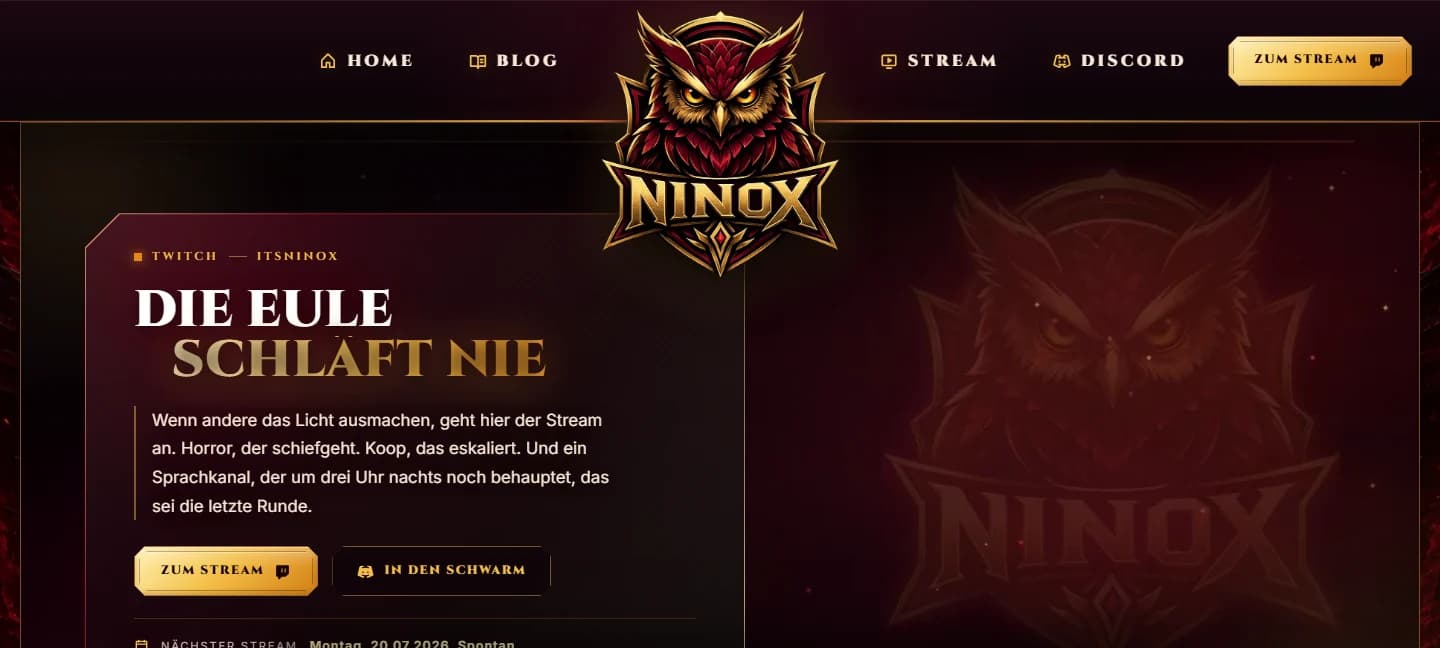ItsNinox — Website