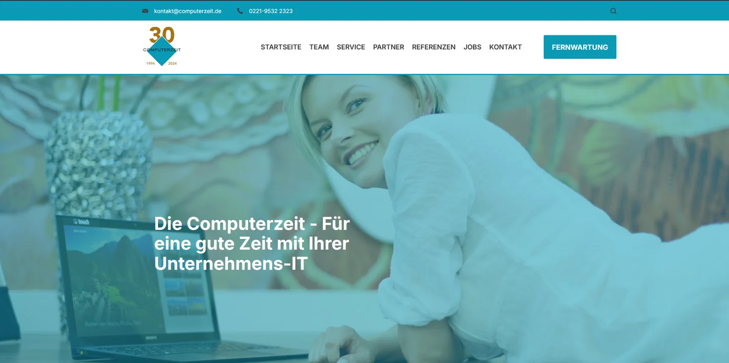 Computerzeit GmbH — Website