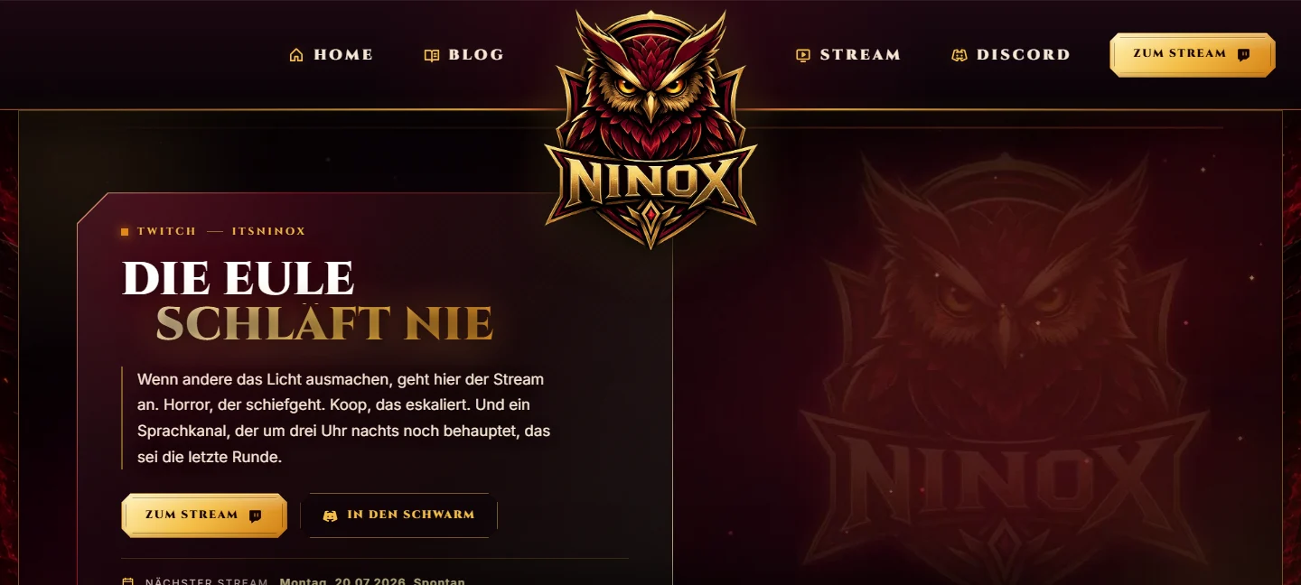 ItsNinox — Website